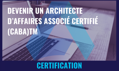 Devenir un architecte d'Affaires associé certifié