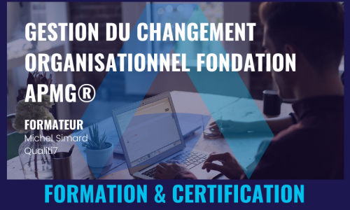 GESTION DU CHANGEMENT ORGANISATIONNEL FONDATION APMG®